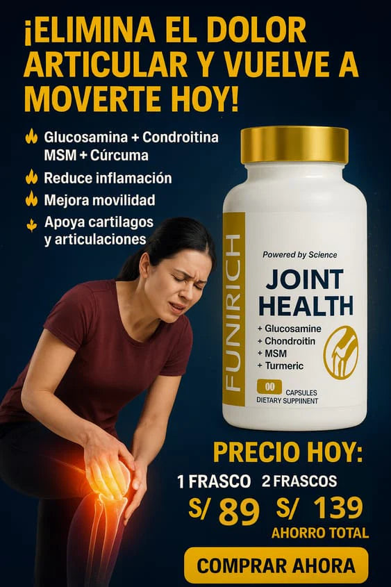 JOINT HEALTH-ADIOS DOLORES ARTICULARES-PREMIUN