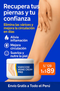 La Crema Nº1 para Reducir Venas Marcadas y Mejorar la Circulación