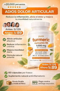 TURMERIC GNE – BIENESTAR NATURAL PARA TU SALUD DE LAS ARTICULACIONES