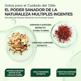 GOTAS PARA EL CUIDADO DE LOS OÍDOS PARA EL DOLOR Y ZUMBIDOS